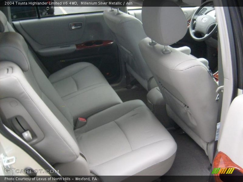 Millenium Silver Metallic / Ash 2004 Toyota Highlander Limited V6 4WD
