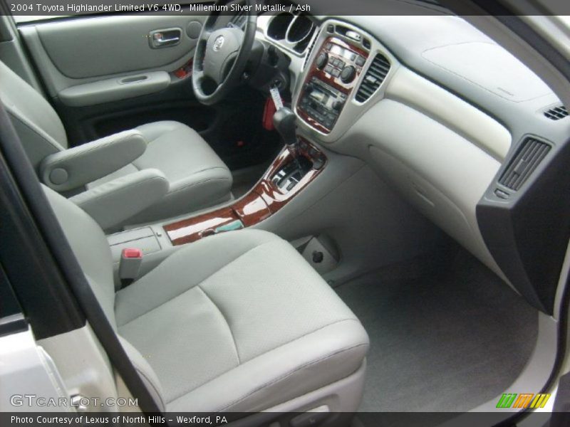 Millenium Silver Metallic / Ash 2004 Toyota Highlander Limited V6 4WD