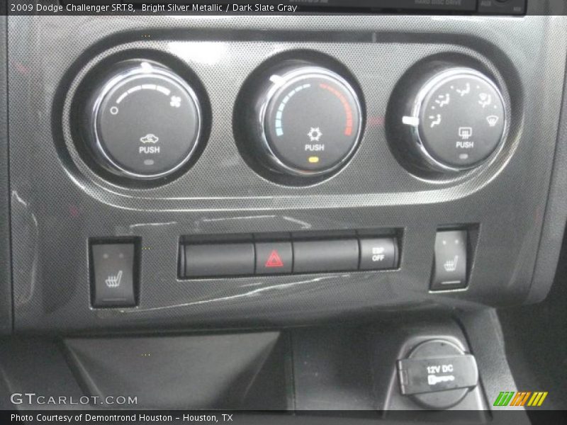 Bright Silver Metallic / Dark Slate Gray 2009 Dodge Challenger SRT8