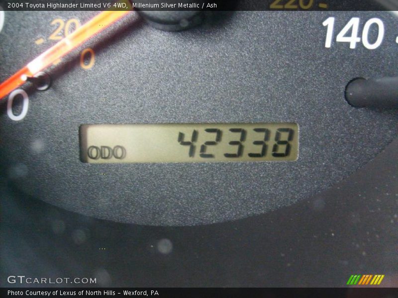 Millenium Silver Metallic / Ash 2004 Toyota Highlander Limited V6 4WD