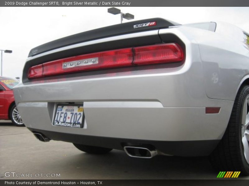 Bright Silver Metallic / Dark Slate Gray 2009 Dodge Challenger SRT8