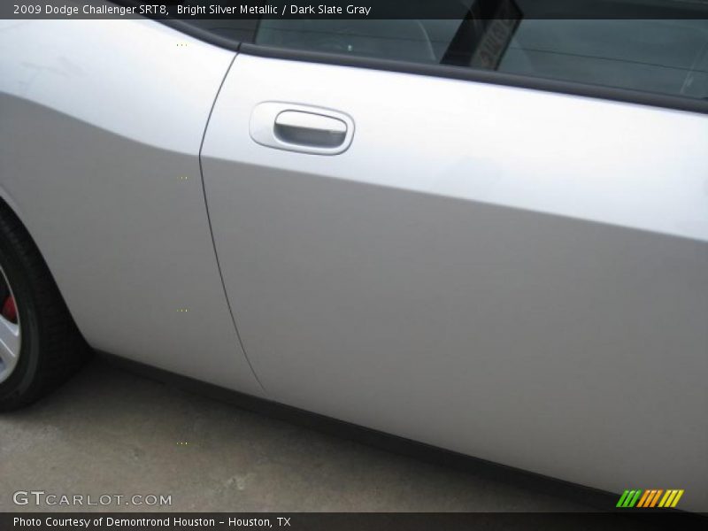 Bright Silver Metallic / Dark Slate Gray 2009 Dodge Challenger SRT8