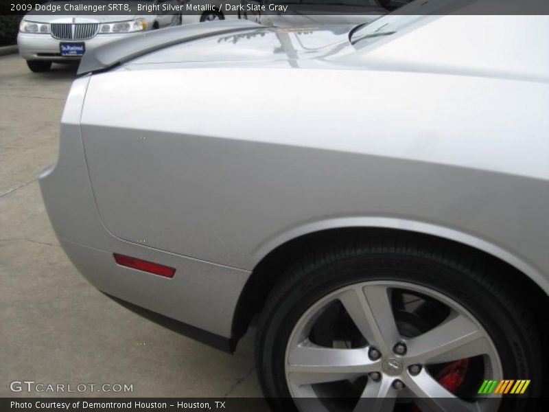 Bright Silver Metallic / Dark Slate Gray 2009 Dodge Challenger SRT8