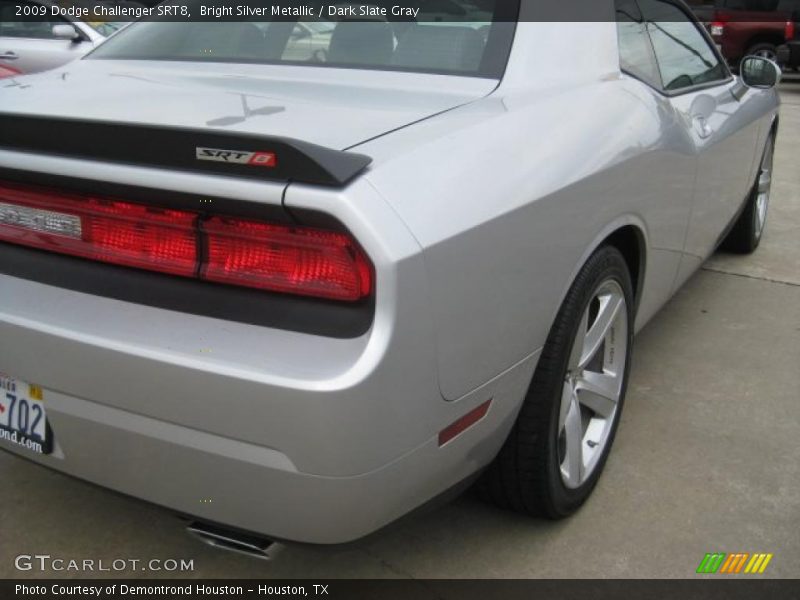 Bright Silver Metallic / Dark Slate Gray 2009 Dodge Challenger SRT8