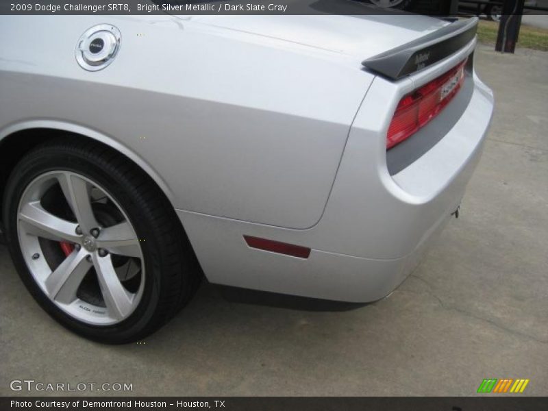 Bright Silver Metallic / Dark Slate Gray 2009 Dodge Challenger SRT8