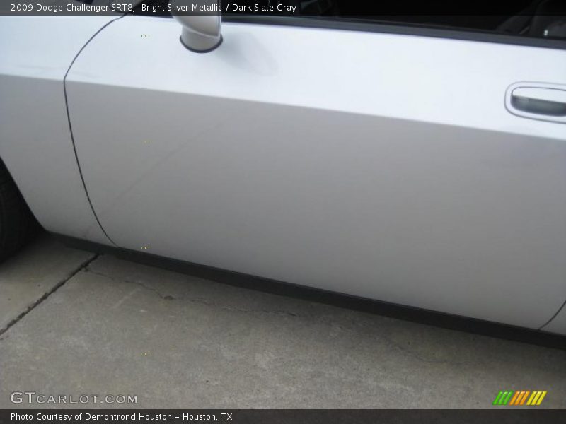 Bright Silver Metallic / Dark Slate Gray 2009 Dodge Challenger SRT8