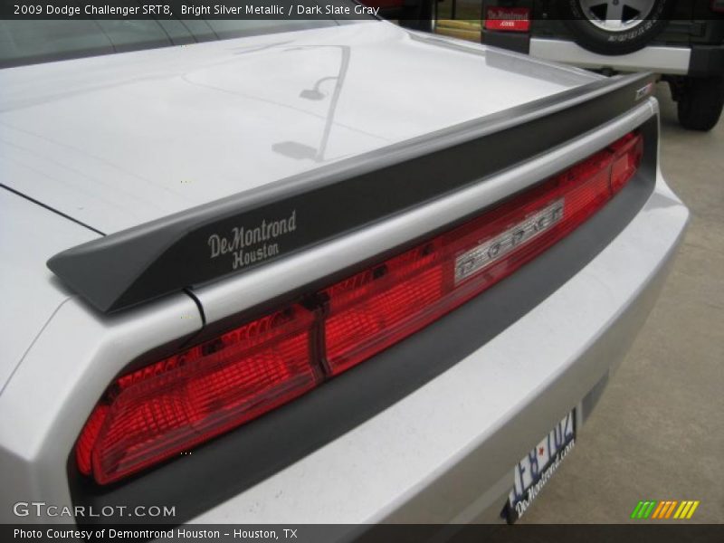Bright Silver Metallic / Dark Slate Gray 2009 Dodge Challenger SRT8