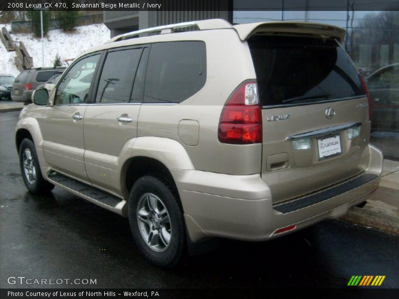 Savannah Beige Metallic / Ivory 2008 Lexus GX 470