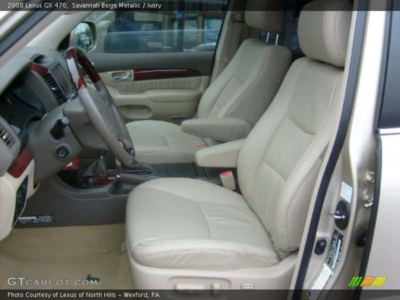 Savannah Beige Metallic / Ivory 2008 Lexus GX 470