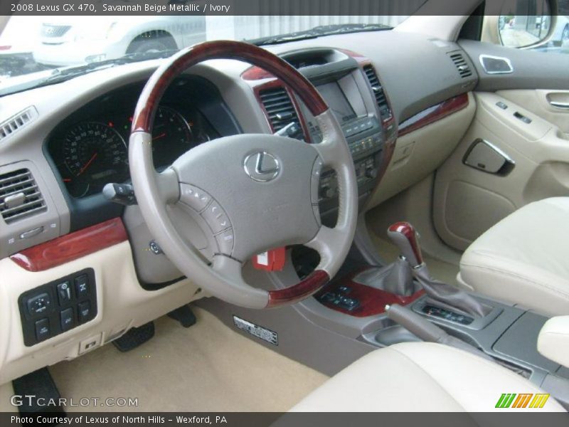Savannah Beige Metallic / Ivory 2008 Lexus GX 470