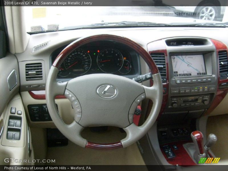 Savannah Beige Metallic / Ivory 2008 Lexus GX 470