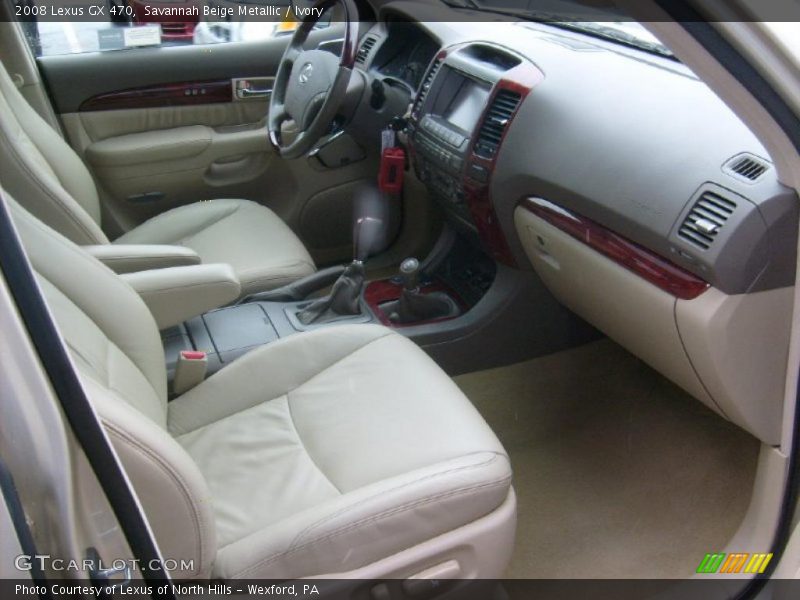 Savannah Beige Metallic / Ivory 2008 Lexus GX 470