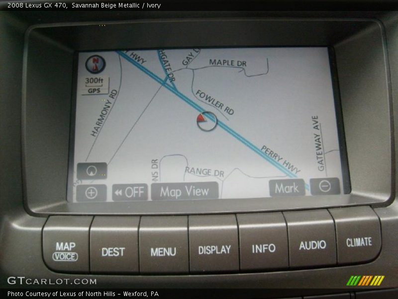 Savannah Beige Metallic / Ivory 2008 Lexus GX 470