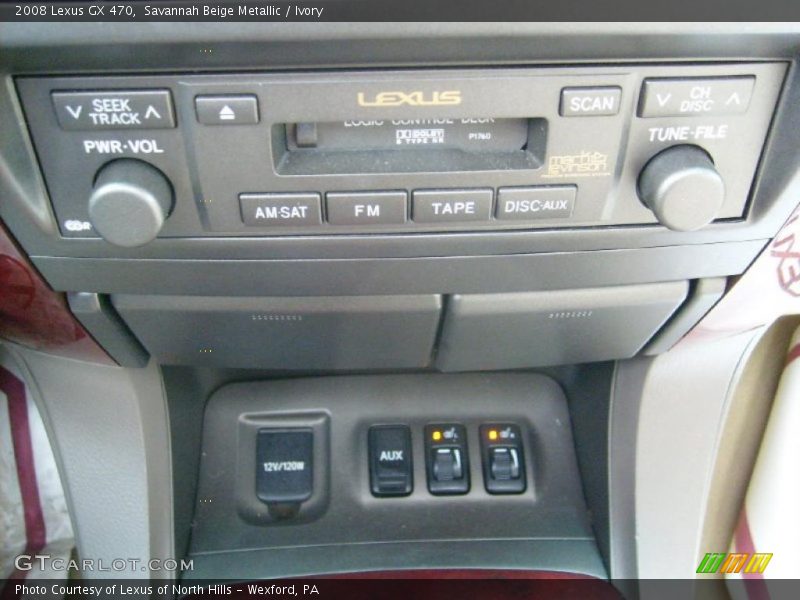 Savannah Beige Metallic / Ivory 2008 Lexus GX 470