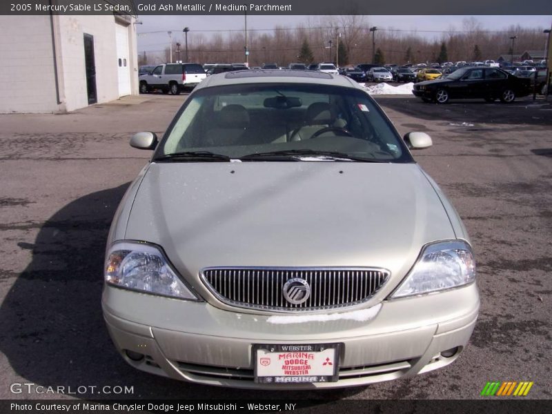 Gold Ash Metallic / Medium Parchment 2005 Mercury Sable LS Sedan