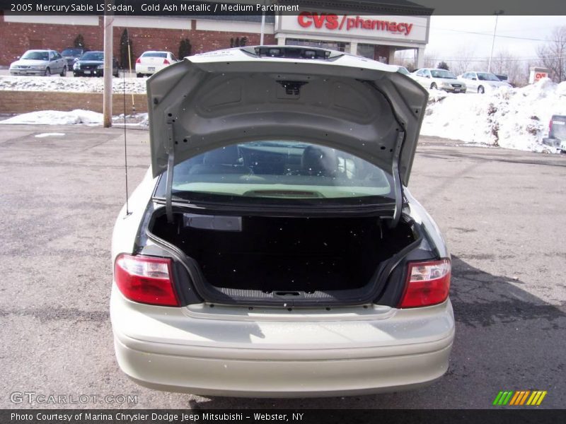 Gold Ash Metallic / Medium Parchment 2005 Mercury Sable LS Sedan