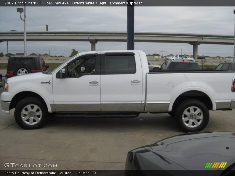 Oxford White / Light Parchment/Espresso 2007 Lincoln Mark LT SuperCrew 4x4
