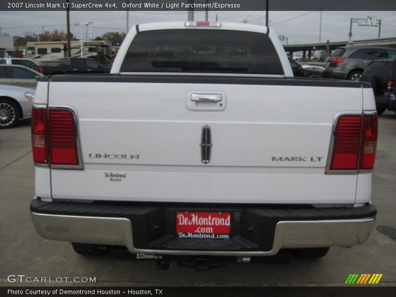 Oxford White / Light Parchment/Espresso 2007 Lincoln Mark LT SuperCrew 4x4