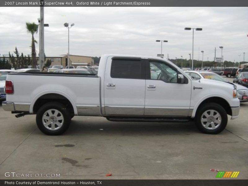 Oxford White / Light Parchment/Espresso 2007 Lincoln Mark LT SuperCrew 4x4