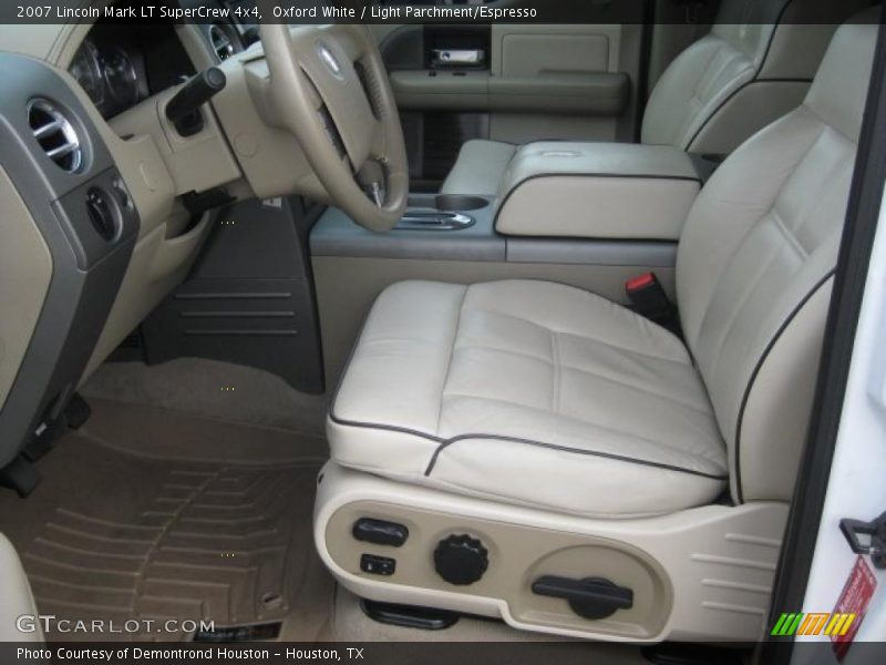 Oxford White / Light Parchment/Espresso 2007 Lincoln Mark LT SuperCrew 4x4