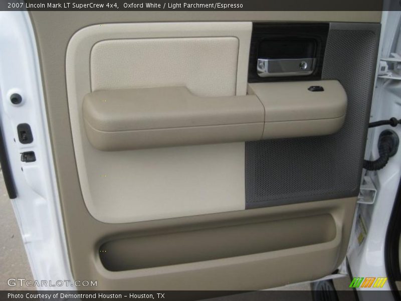 Oxford White / Light Parchment/Espresso 2007 Lincoln Mark LT SuperCrew 4x4
