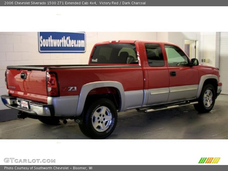 Victory Red / Dark Charcoal 2006 Chevrolet Silverado 1500 Z71 Extended Cab 4x4