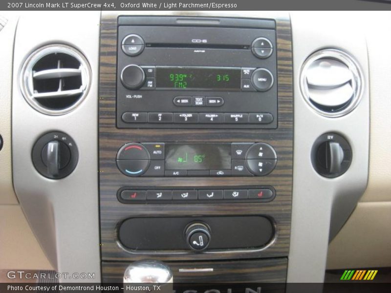 Oxford White / Light Parchment/Espresso 2007 Lincoln Mark LT SuperCrew 4x4