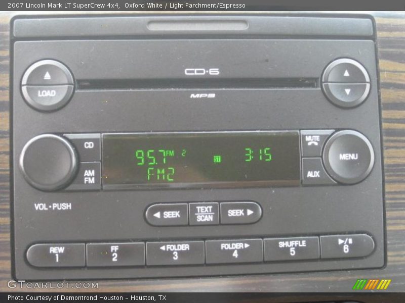 Oxford White / Light Parchment/Espresso 2007 Lincoln Mark LT SuperCrew 4x4