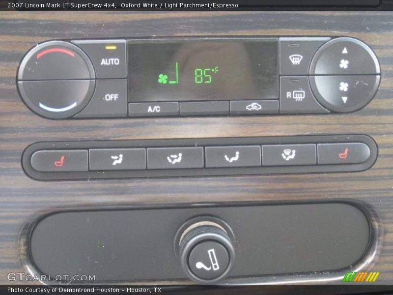 Oxford White / Light Parchment/Espresso 2007 Lincoln Mark LT SuperCrew 4x4