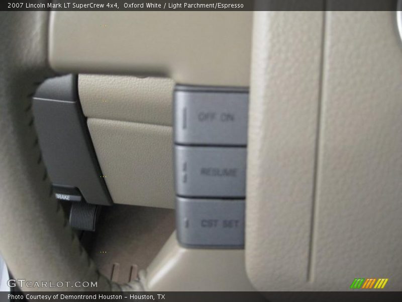 Oxford White / Light Parchment/Espresso 2007 Lincoln Mark LT SuperCrew 4x4