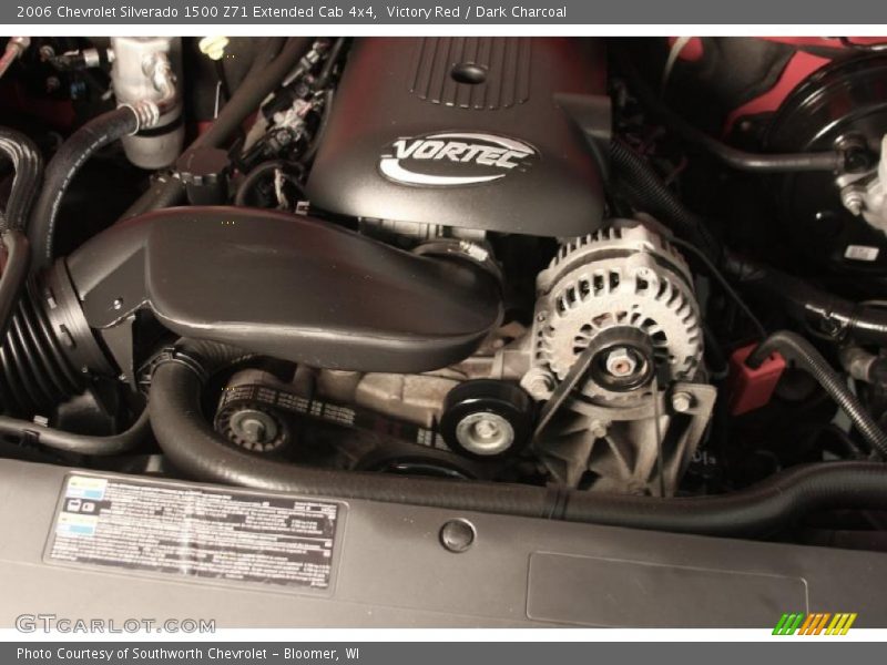 Victory Red / Dark Charcoal 2006 Chevrolet Silverado 1500 Z71 Extended Cab 4x4