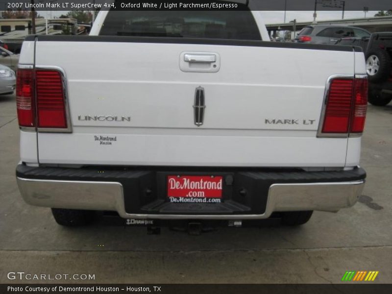 Oxford White / Light Parchment/Espresso 2007 Lincoln Mark LT SuperCrew 4x4