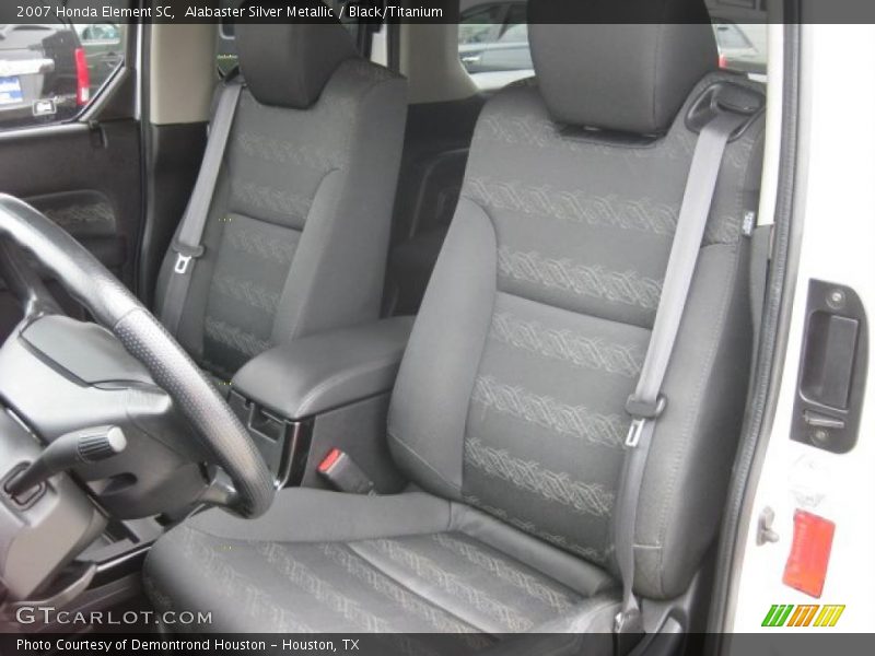 Alabaster Silver Metallic / Black/Titanium 2007 Honda Element SC
