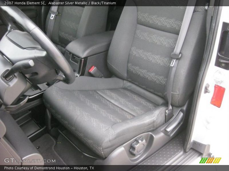 Alabaster Silver Metallic / Black/Titanium 2007 Honda Element SC