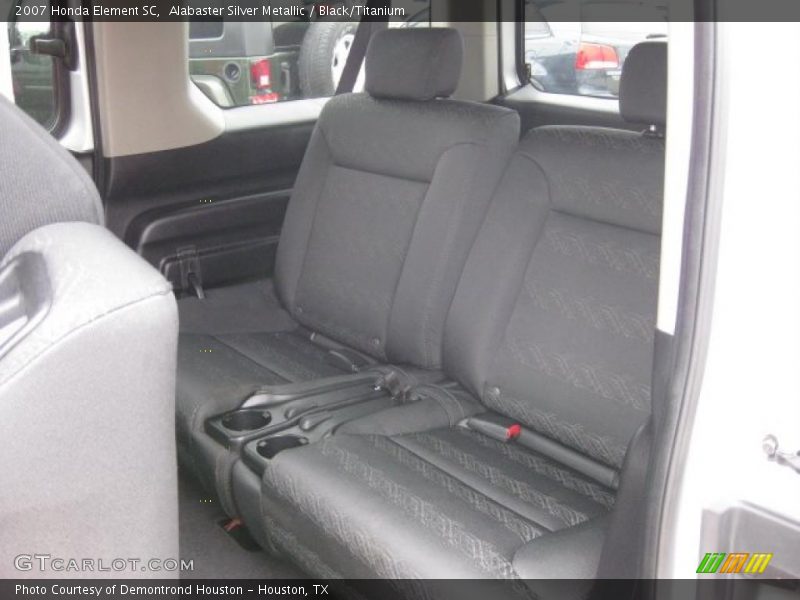 Alabaster Silver Metallic / Black/Titanium 2007 Honda Element SC