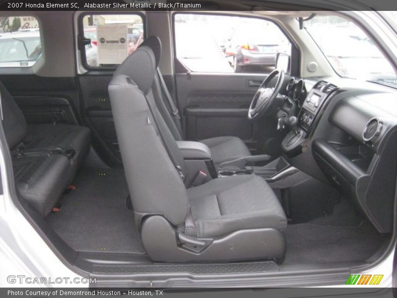 Alabaster Silver Metallic / Black/Titanium 2007 Honda Element SC