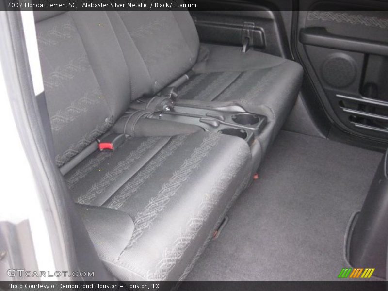 Alabaster Silver Metallic / Black/Titanium 2007 Honda Element SC