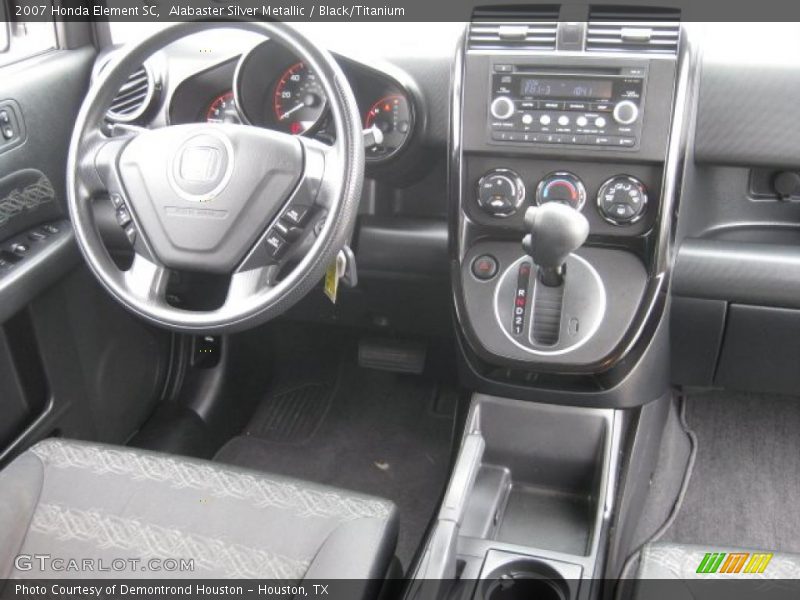 Alabaster Silver Metallic / Black/Titanium 2007 Honda Element SC