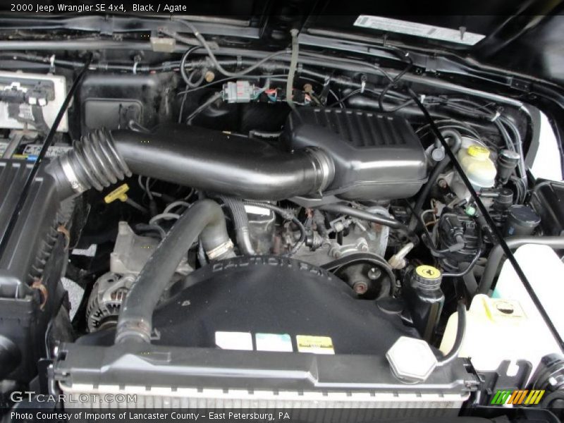  2000 Wrangler SE 4x4 Engine - 2.5 Liter OHV 8-Valve 4 Cylinder