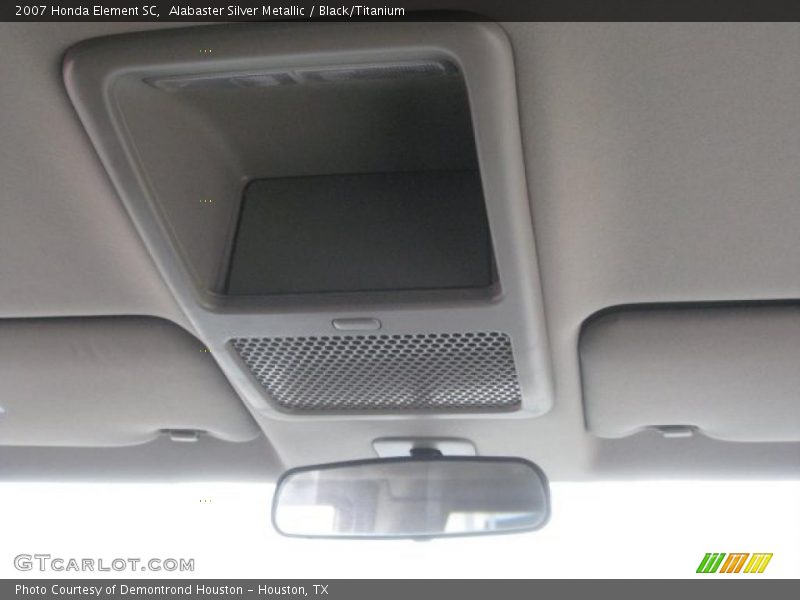 Alabaster Silver Metallic / Black/Titanium 2007 Honda Element SC