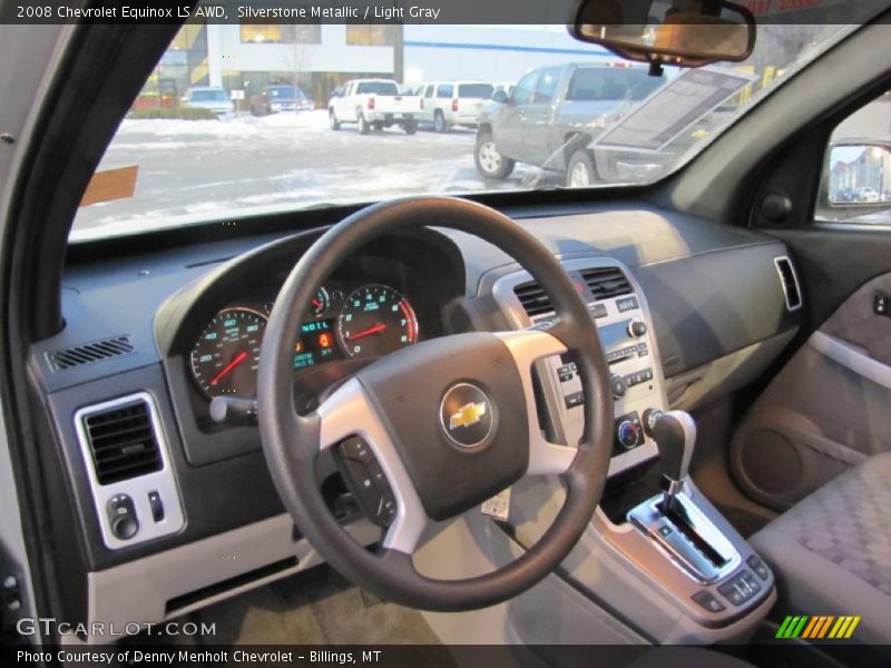 Dashboard of 2008 Equinox LS AWD