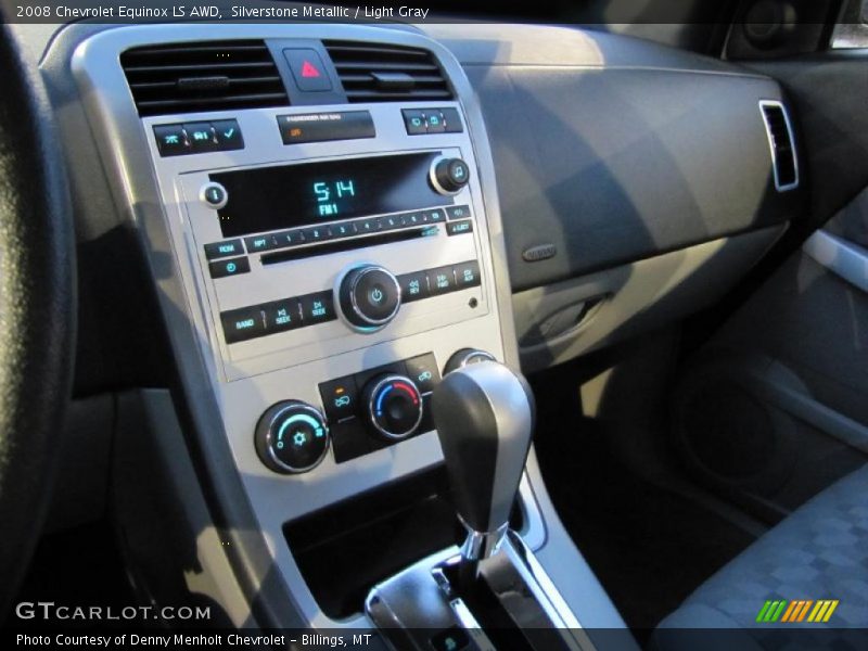 Silverstone Metallic / Light Gray 2008 Chevrolet Equinox LS AWD