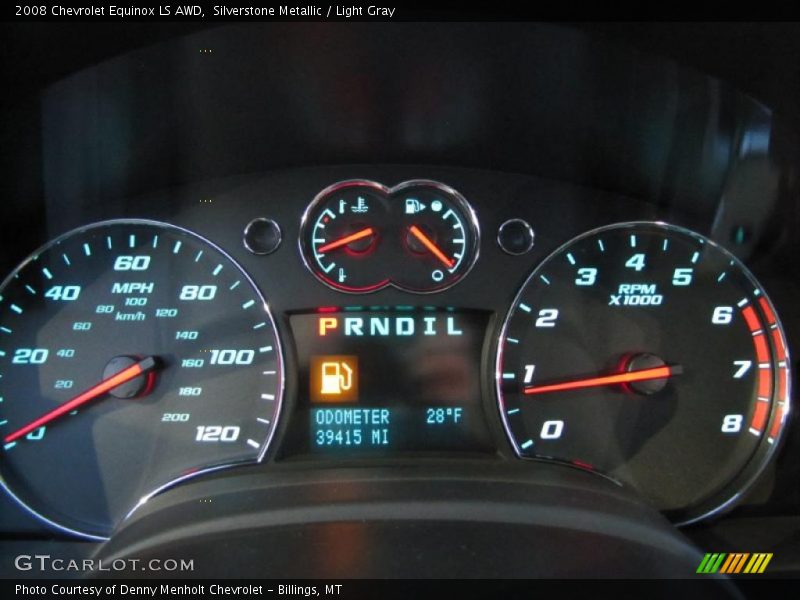  2008 Equinox LS AWD LS AWD Gauges