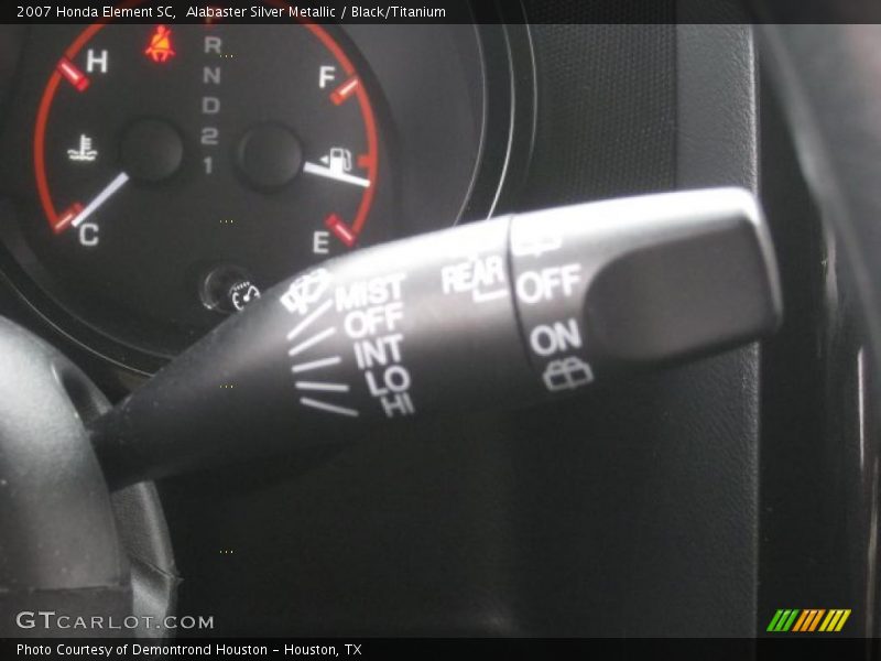 Alabaster Silver Metallic / Black/Titanium 2007 Honda Element SC