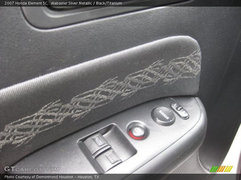 Alabaster Silver Metallic / Black/Titanium 2007 Honda Element SC