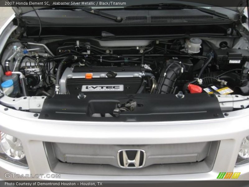 Alabaster Silver Metallic / Black/Titanium 2007 Honda Element SC