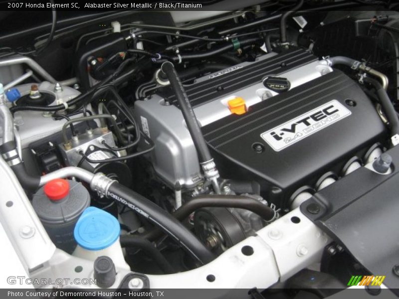 Alabaster Silver Metallic / Black/Titanium 2007 Honda Element SC