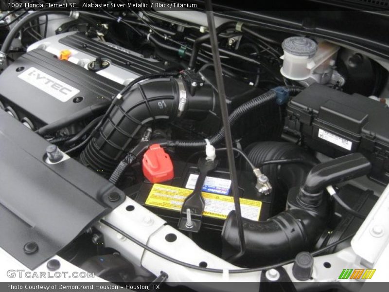Alabaster Silver Metallic / Black/Titanium 2007 Honda Element SC