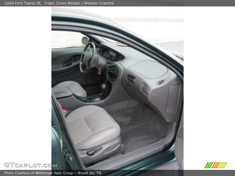 Tropic Green Metallic / Medium Graphite 1999 Ford Taurus SE