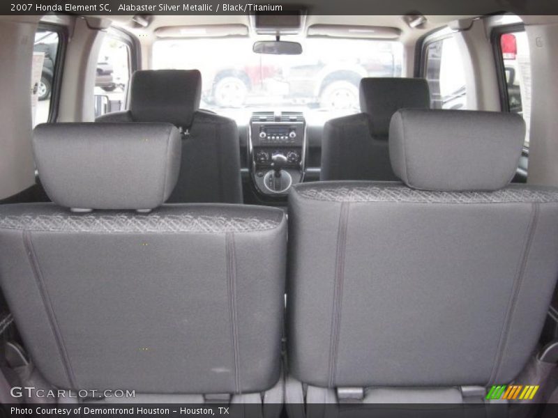 Alabaster Silver Metallic / Black/Titanium 2007 Honda Element SC